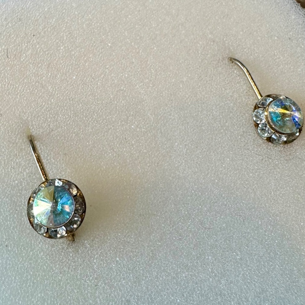 LADIES RHINESTONE EARRINGS - Picture 2 of 5